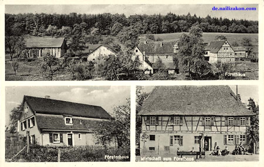 Sinsheim. Wirtschaft zum Forsthaus, Försterhaus