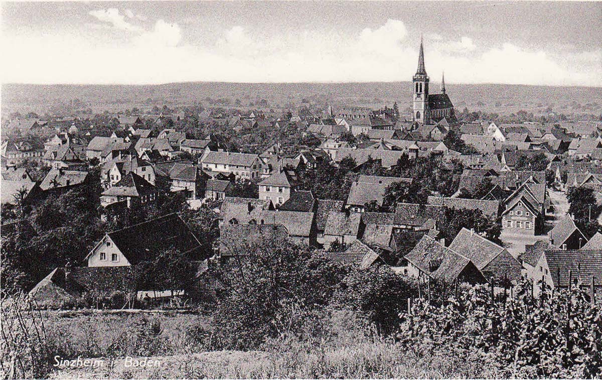 Panorama von Sinzheim
