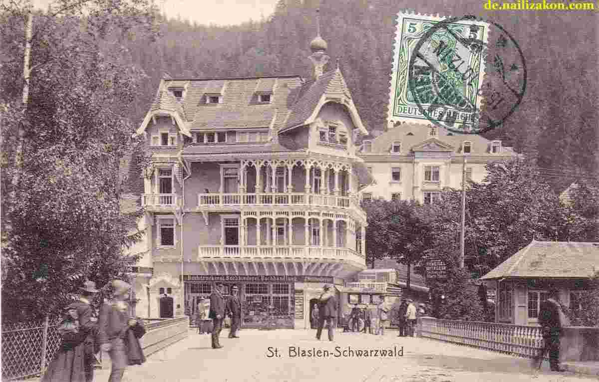 St. Blasien. Kurhaus, 1910