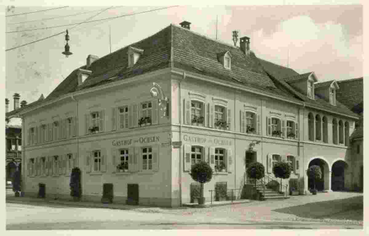 Steinen. Gasthof zum Ochsen, 1931