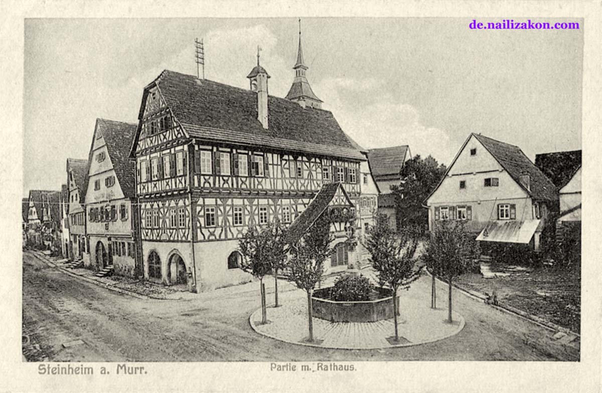 Steinheim an der Murr. Rathaus, 1925