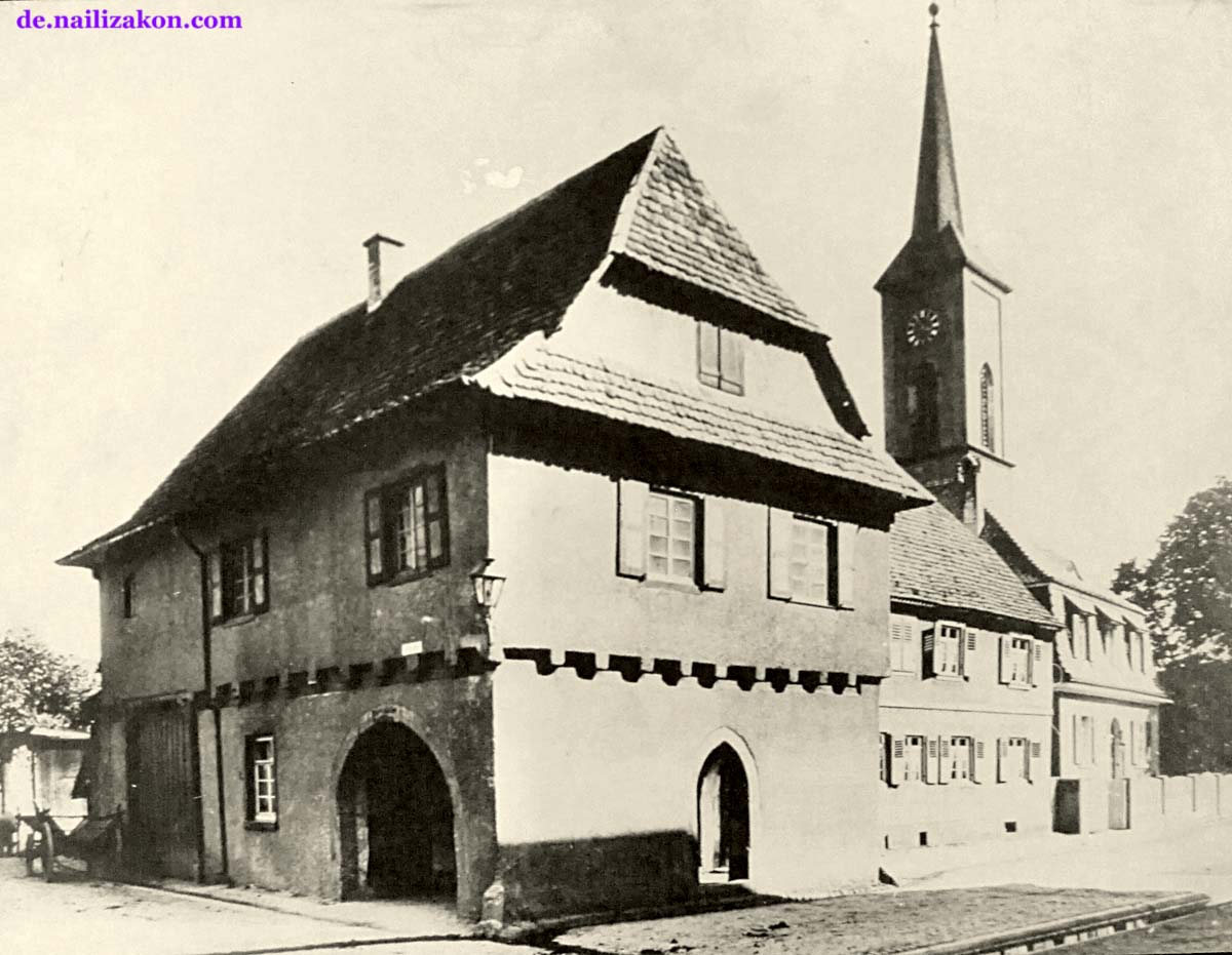 Stutensee. Blankenloch - Altes Rathaus