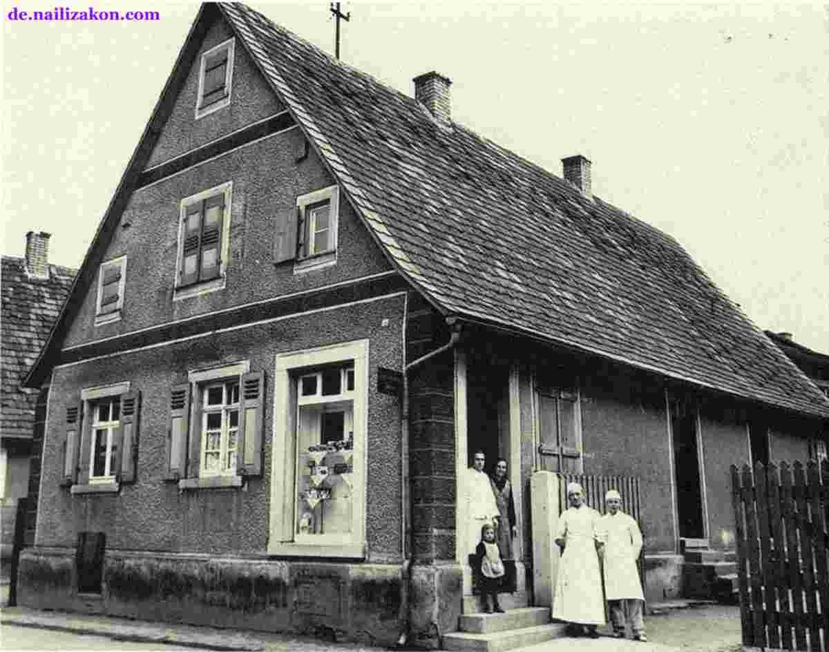 Stutensee. Bäckerei Schönthal, 1930er