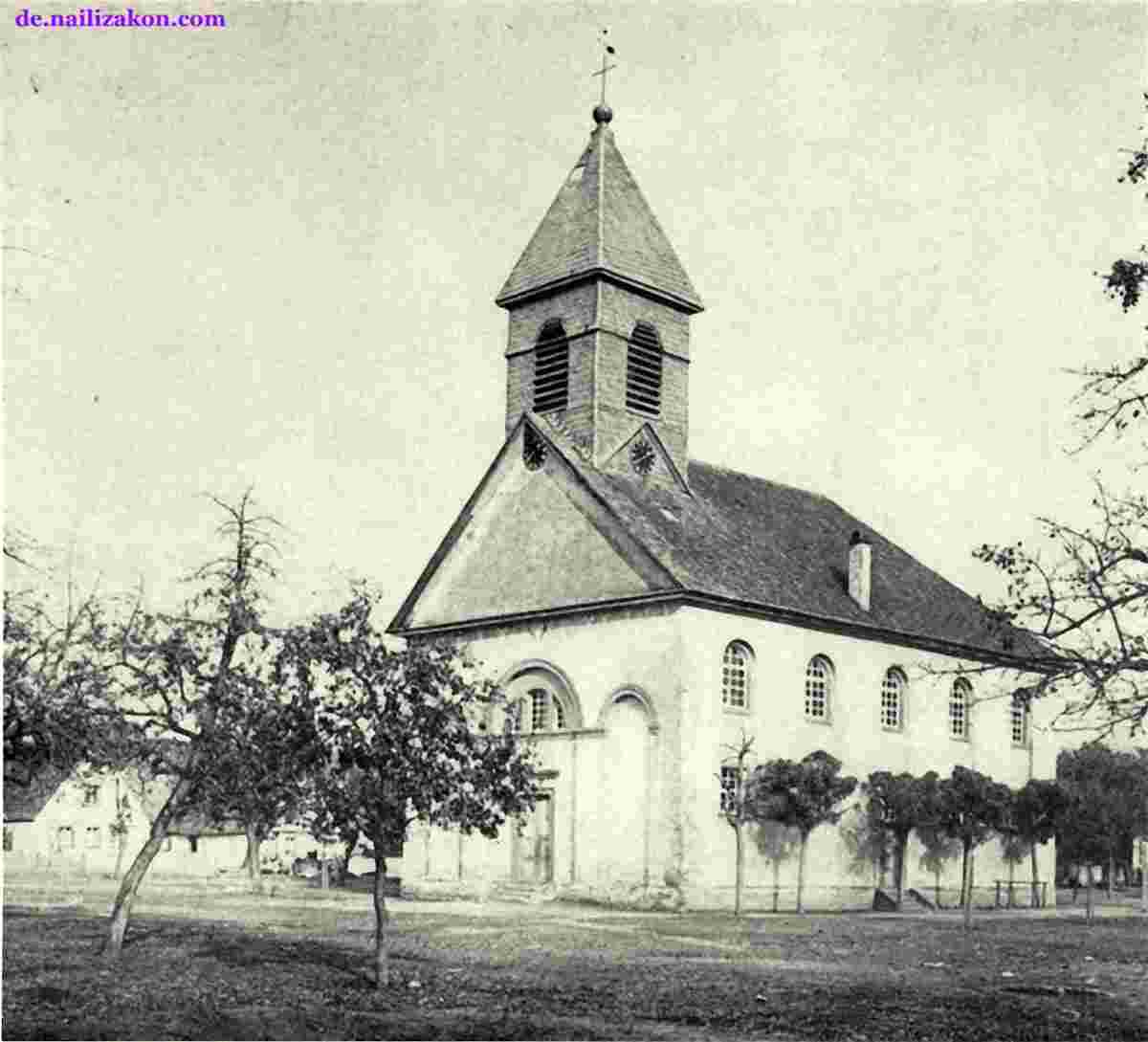 Stutensee. Evangelische Kirche, 1899