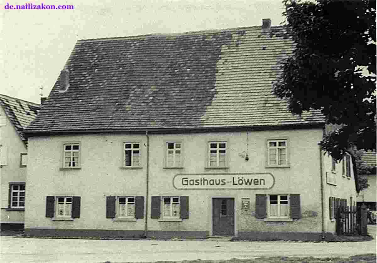 Stutensee. Gasthaus Löwen