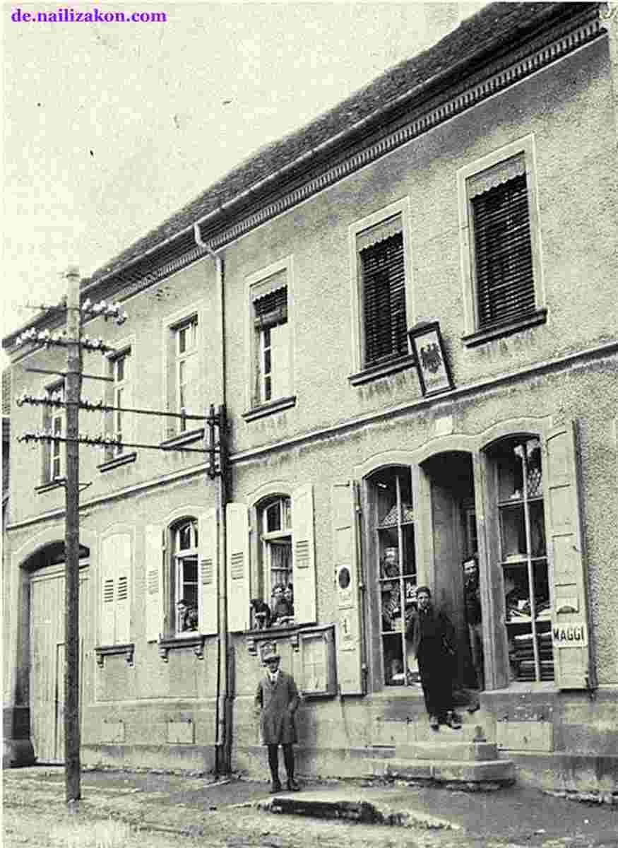 Stutensee. Poststelle, 1923