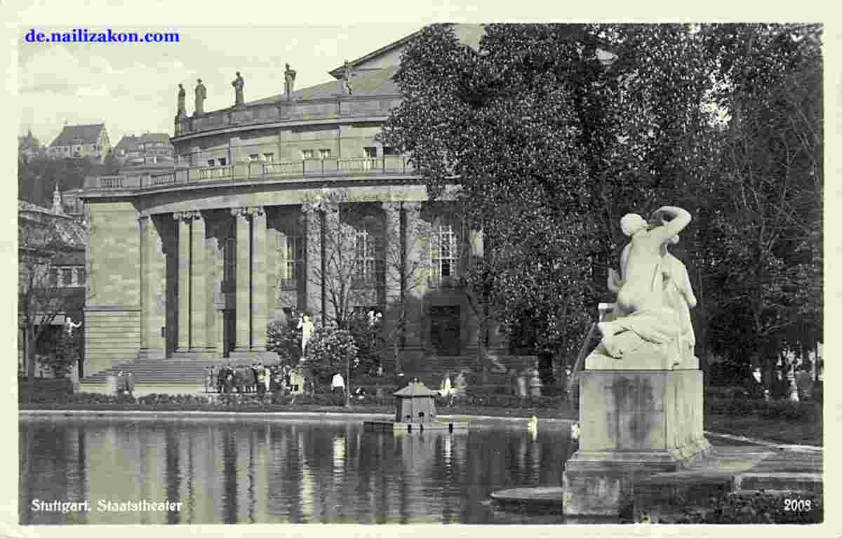 Stuttgart. Staatstheater, 1934