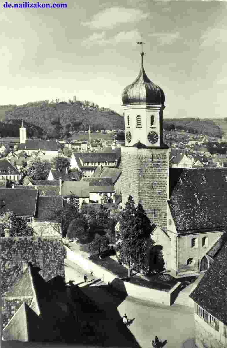 Süßen. Göppingen - Kirche, 1954