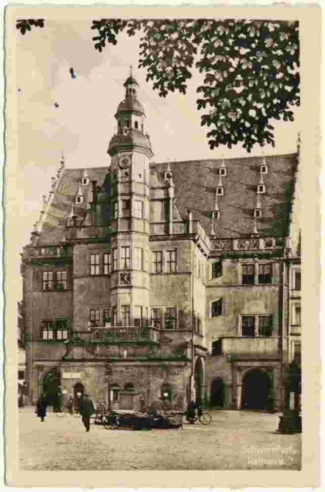 Schweinfurt. Rathaus, 1940