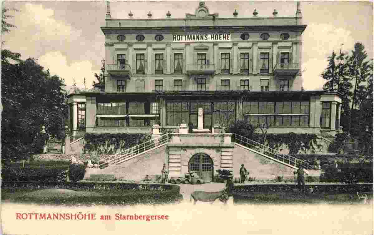 Starnberg. Leoni, Hotel 'Rottmannshöhe', 1910