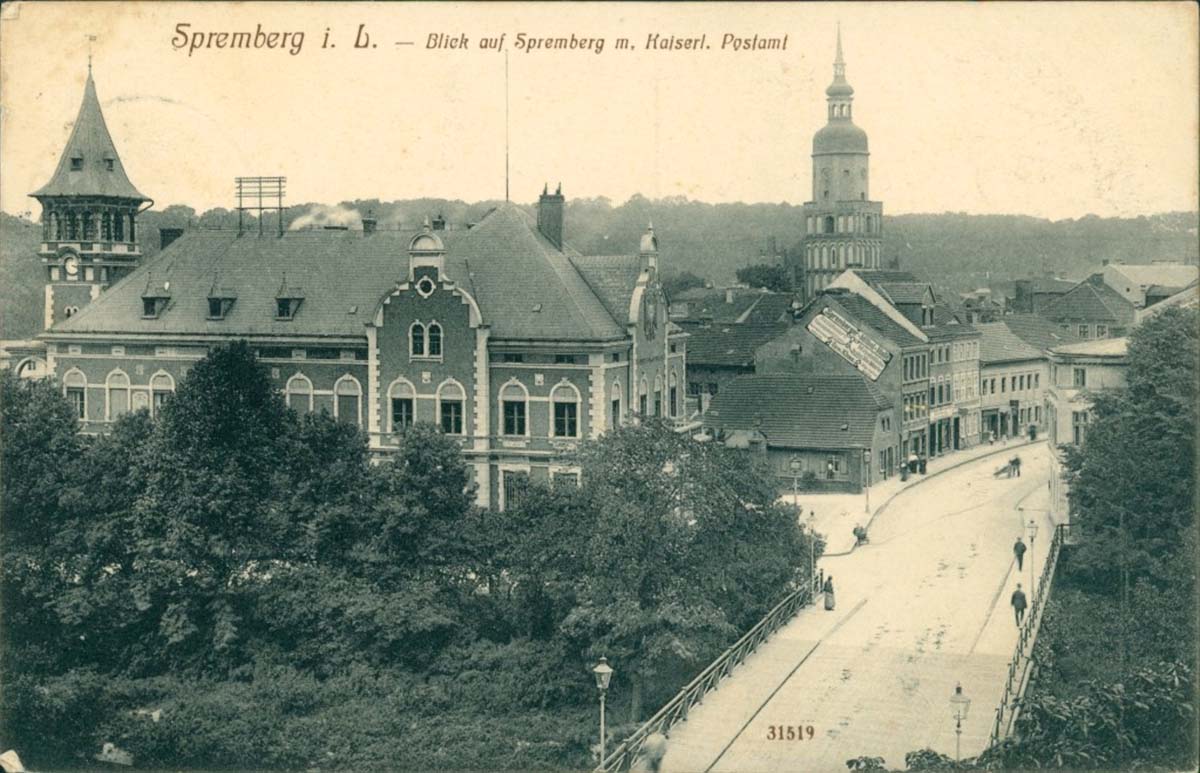 Spremberg. Kaiserliches Postamt, 1911