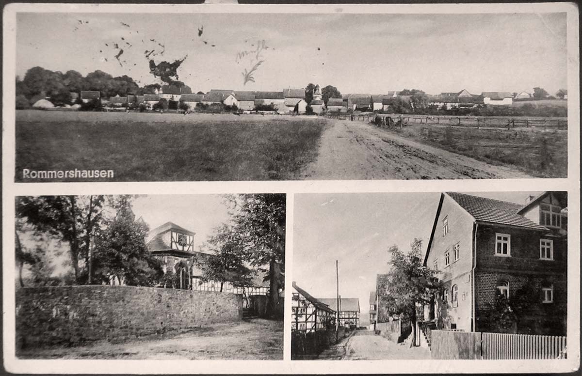 Schwalmstadt. Blick auf Rommershausen, 1939