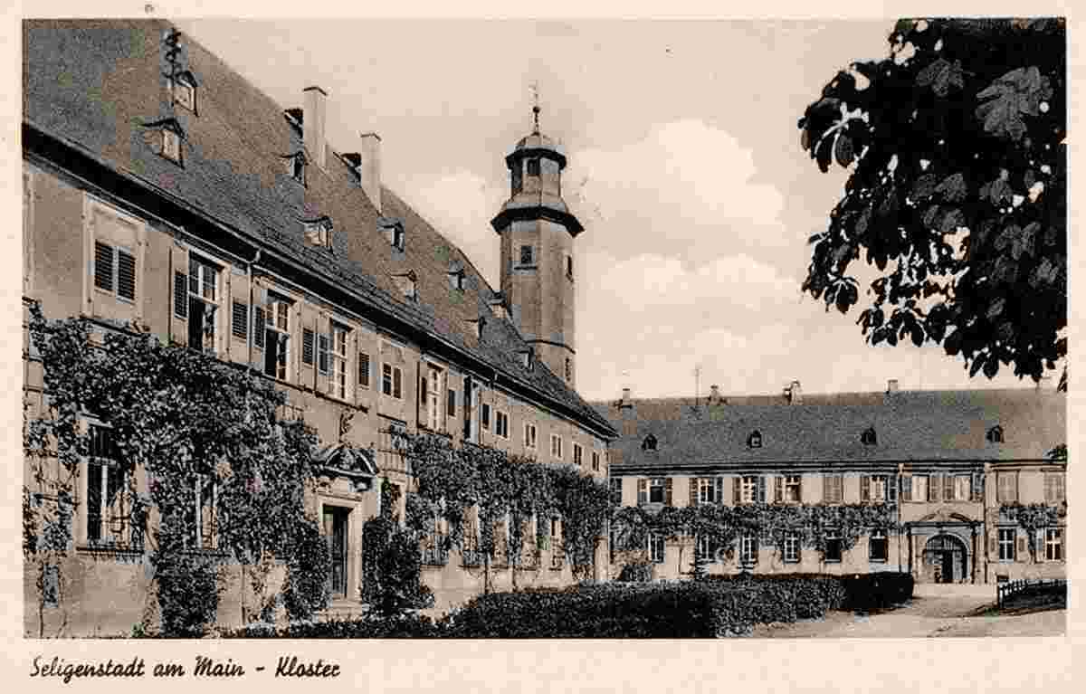 Seligenstadt. Kloster Kreuzgang, 1963