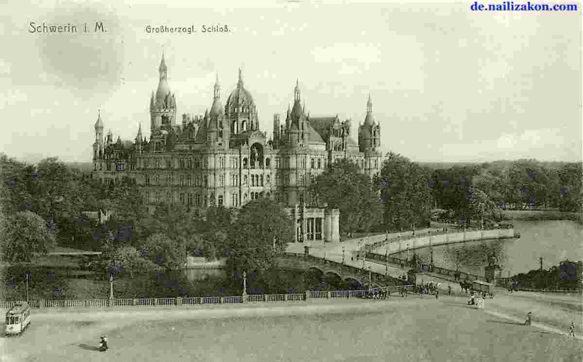 Schwerin. Großherzogliche Schloß, 1919