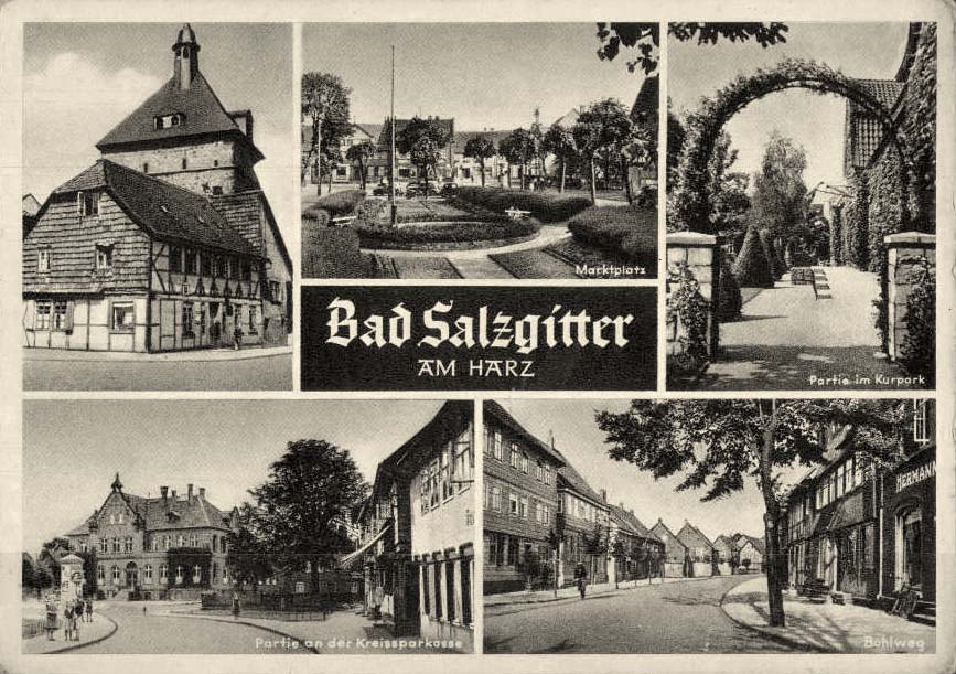 Salzgitter. Panorama der Stadt