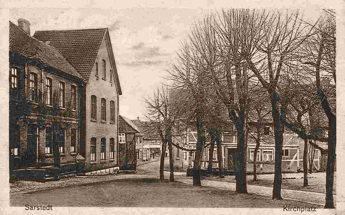 Sarstedt. Kirchplatz, 1926
