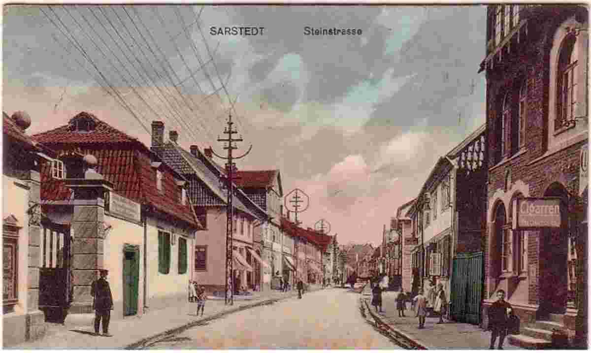 Sarstedt. Steinstraße, 1913