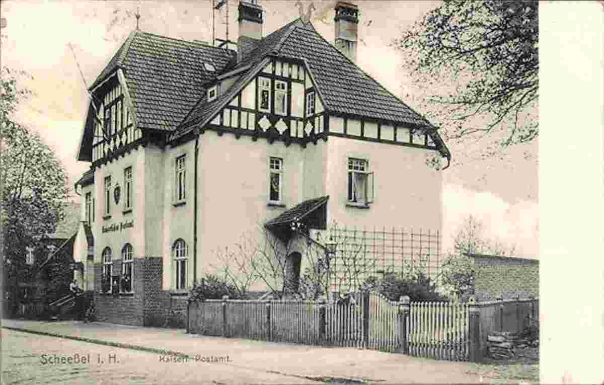 Scheeßel. Kaiserliches Postamt, 1919