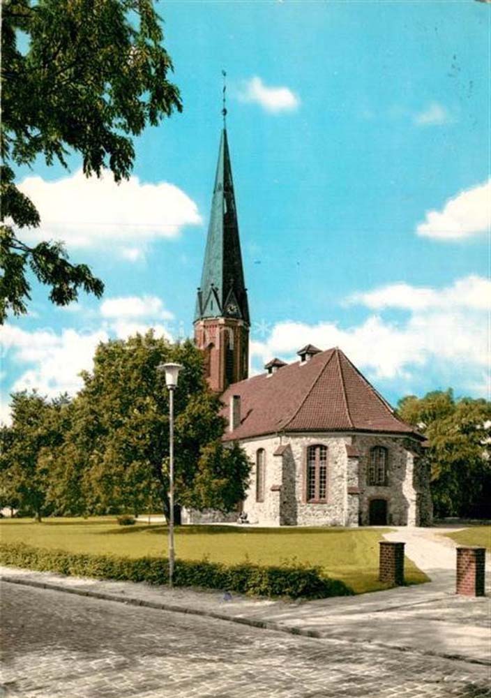 Schneverdingen. Evangelische Kirche, 1969