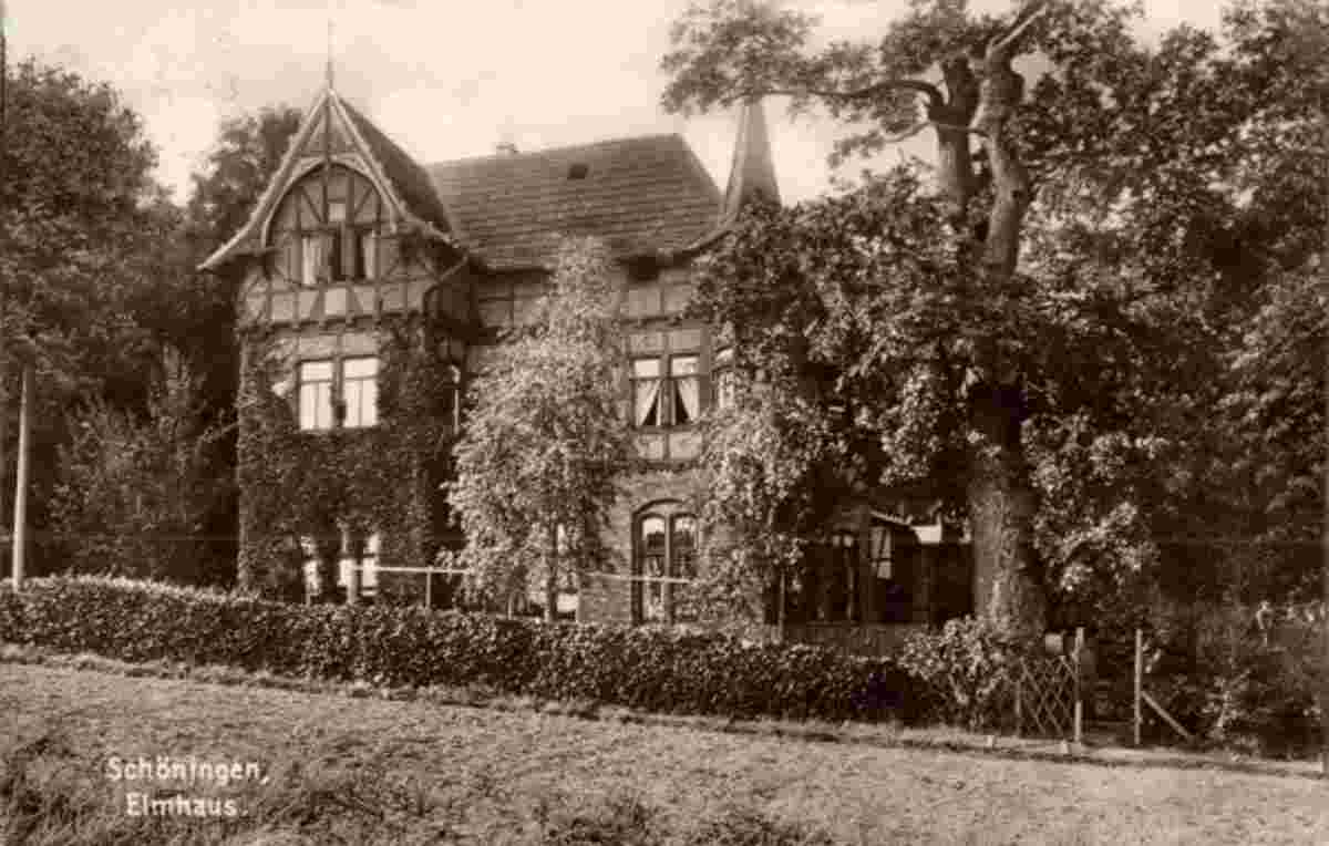 Schöningen. Elmhaus, 1925