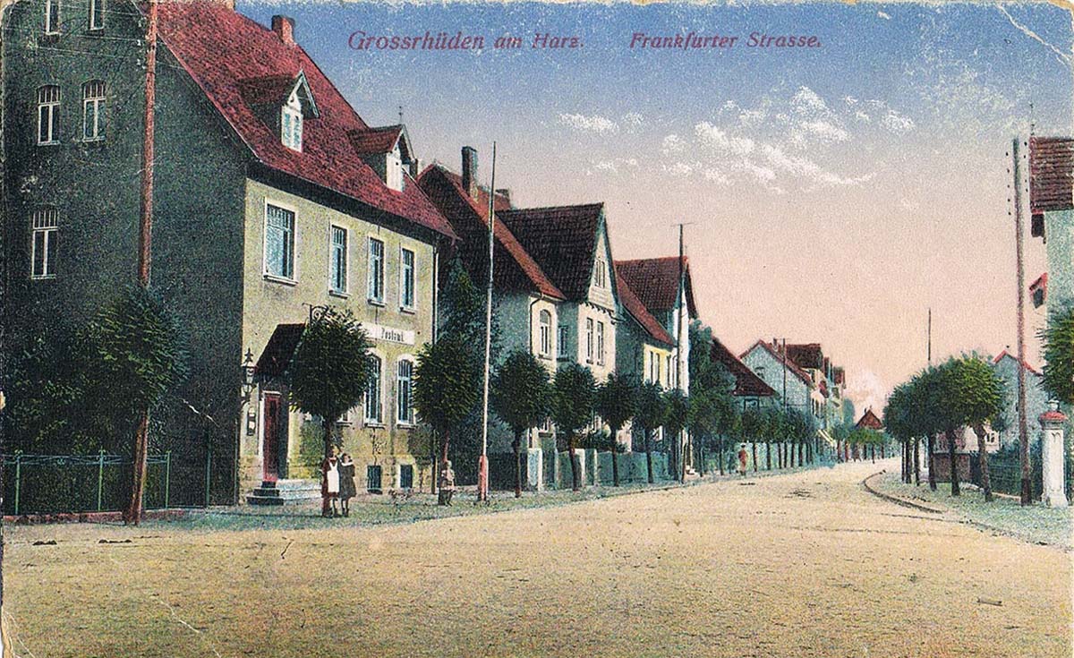 Seesen. Rhüden - Frankfurter Straße, um 1925