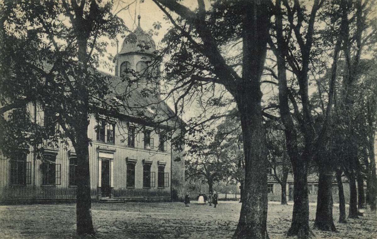 Seesen. Schulplatz und Bürgerschule, 1910s