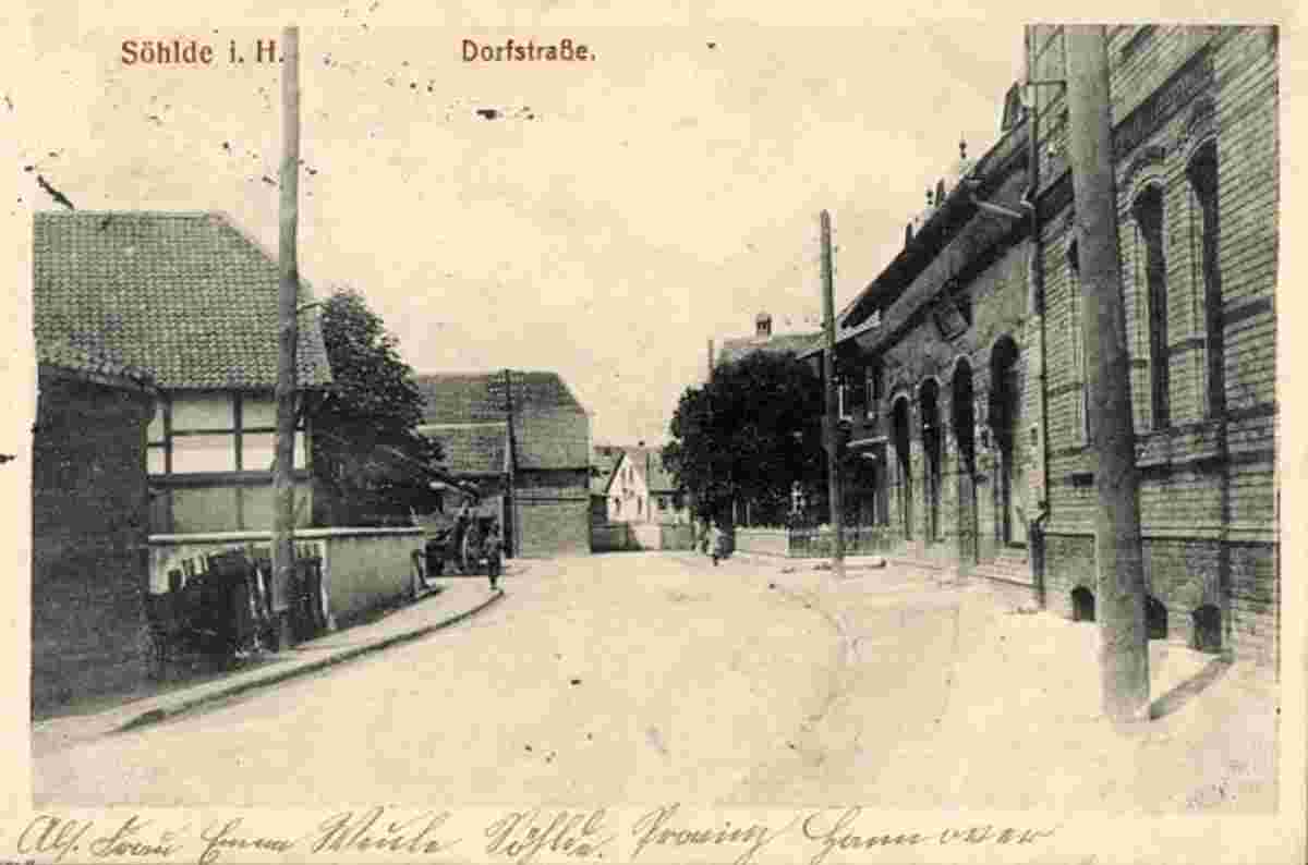 Söhlde. Dorfstraße, 1917