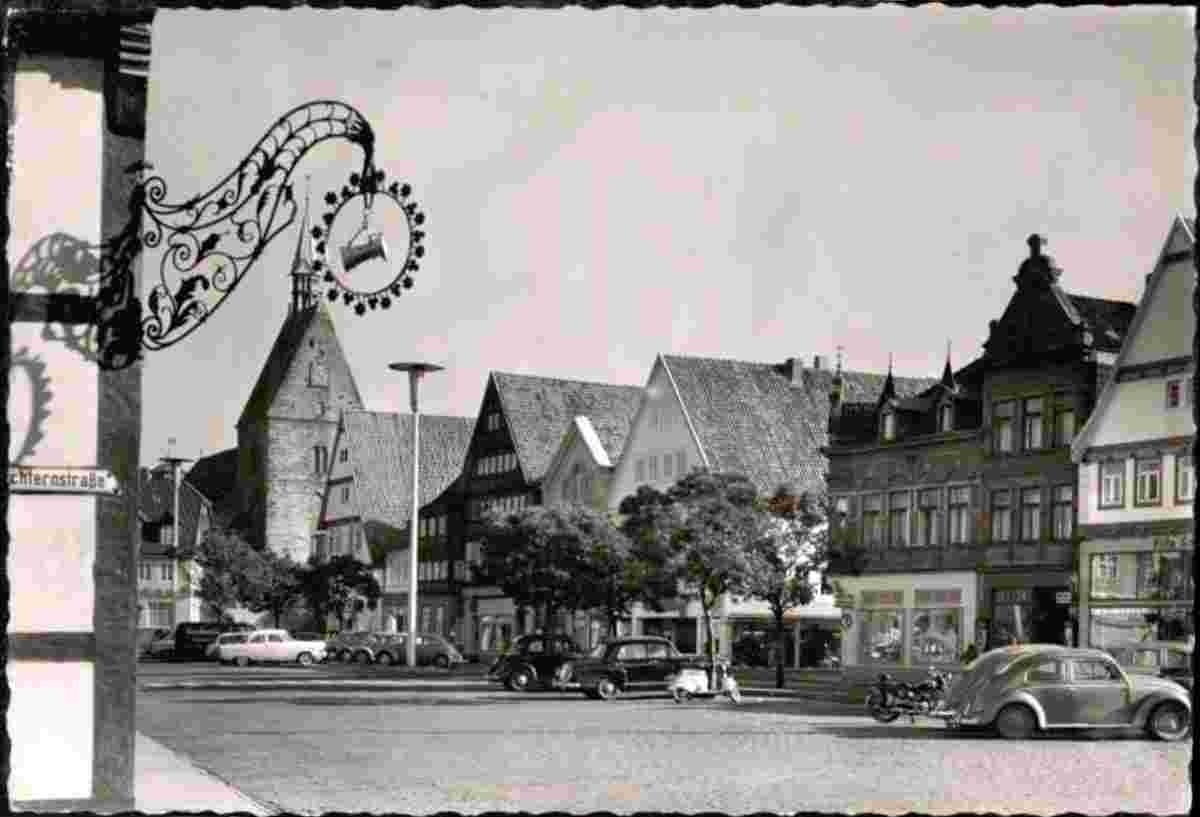 Stadthagen. Markt, 1957
