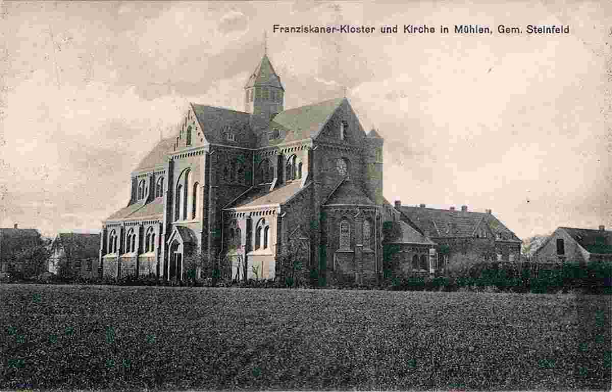 Steinfeld. Mühlen - Franziskaner-Kloster und Kirche
