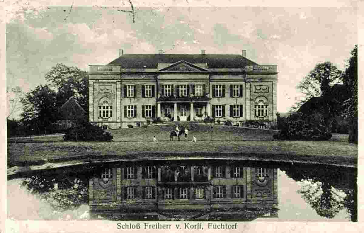 Sassenberg. Füchtorf - Schloß Freiherr von Korff, 1932