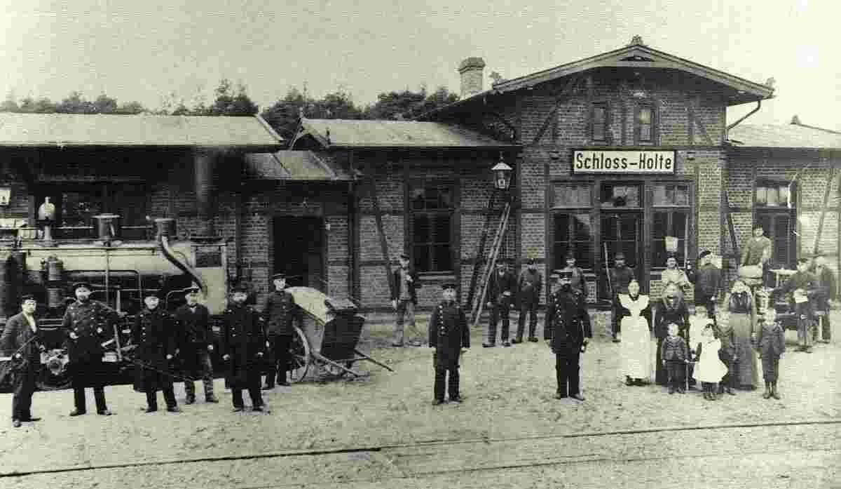 Schloß Holte-Stukenbrock. Bahnhof Schloß Holte