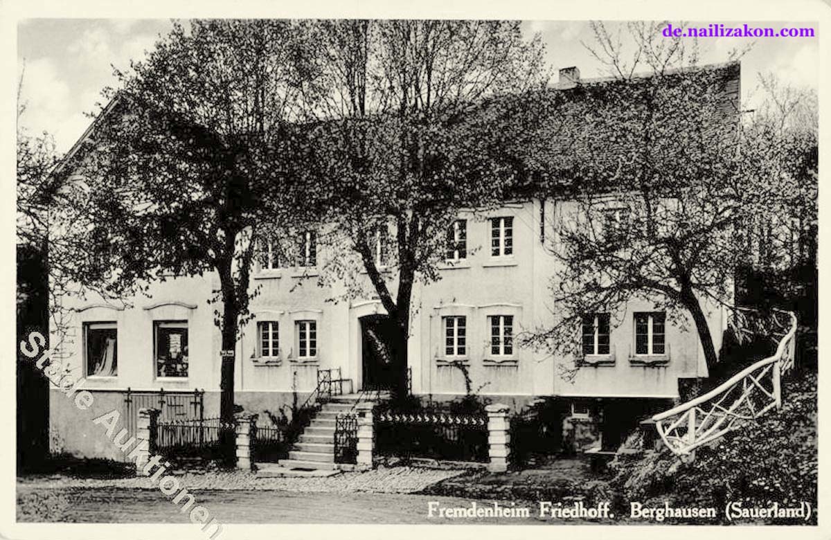 Schmallenberg. Berghausen - Fremdenheim Friedhoff