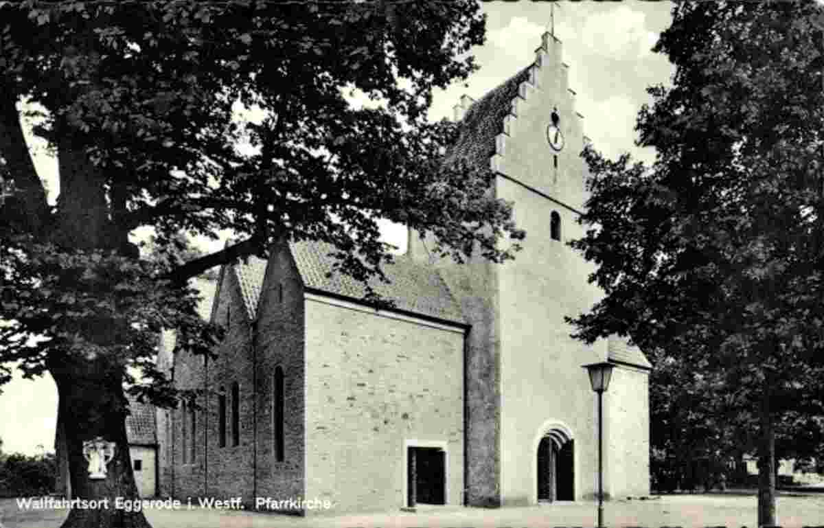 Schöppingen. Eggerode - Pfarrkirche, 1962