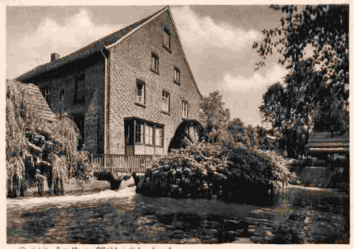 Schwalmtal. Lüttelforst - Gaststätte 'Lüttelforster Mühle' am Hariksee, um 1960