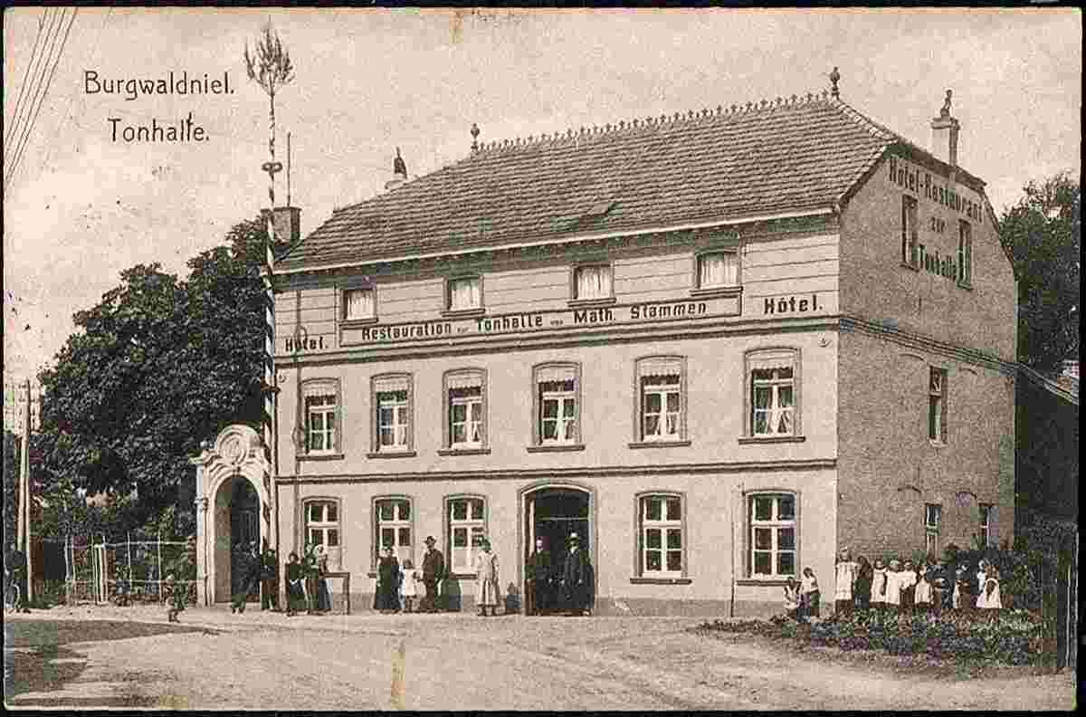 Schwalmtal. Waldniel - Hotel und Restaurant Zur Tonhalle, 1910