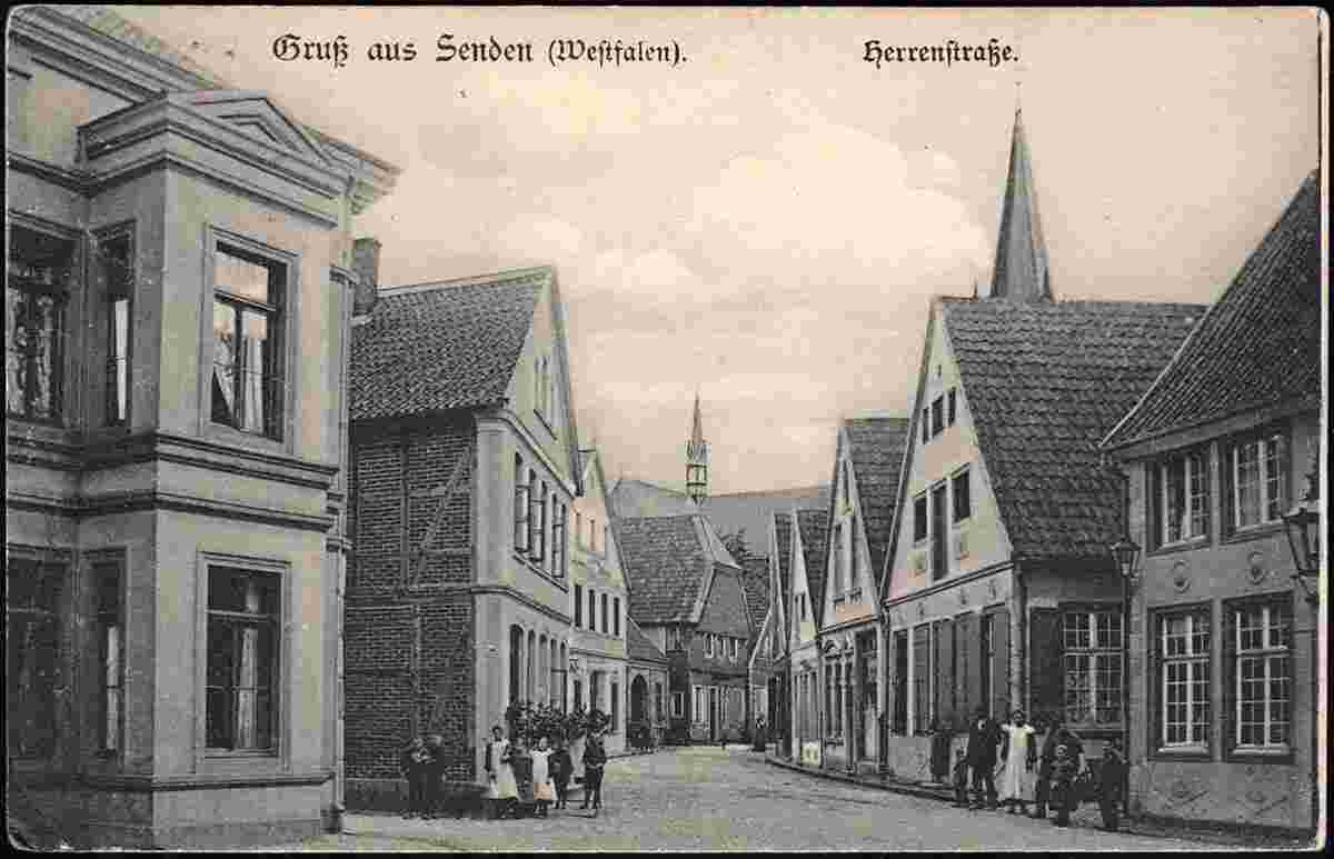 Senden. Herrenstraße, 1917