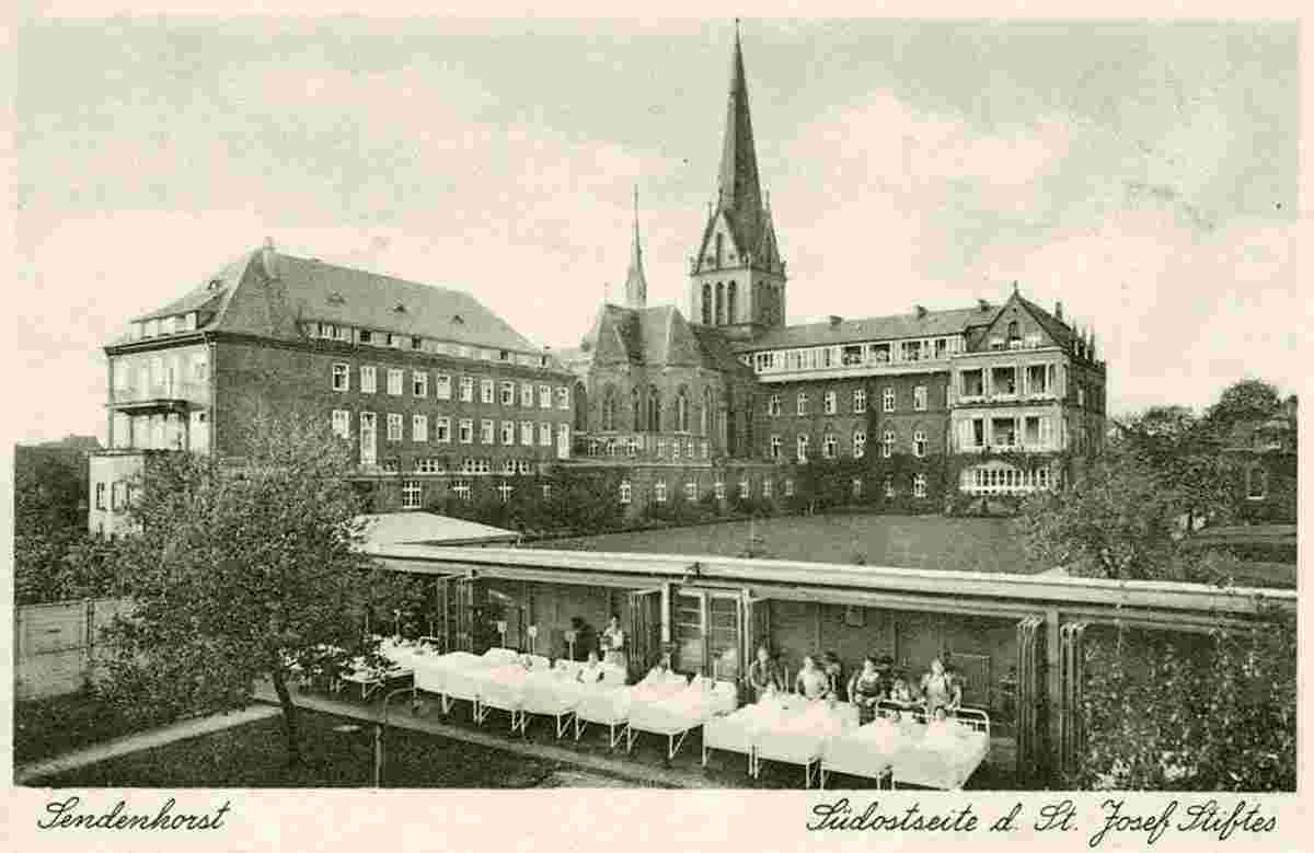 Sendenhorst. St Josephs-Hospital, südostseite