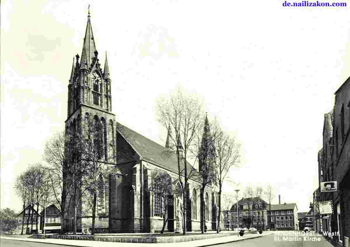 Sendenhorst. St Martin-Kirche, 1960