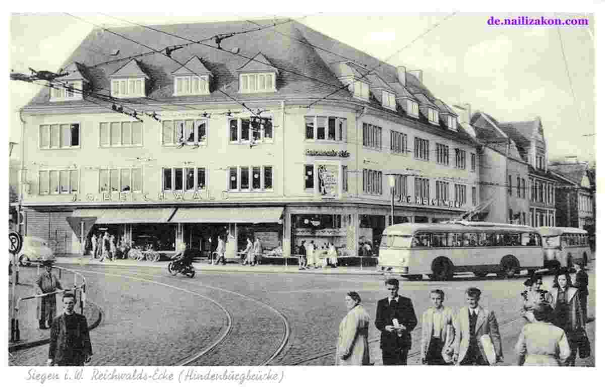 Siegen. Reichwalds-Ecke, 1956