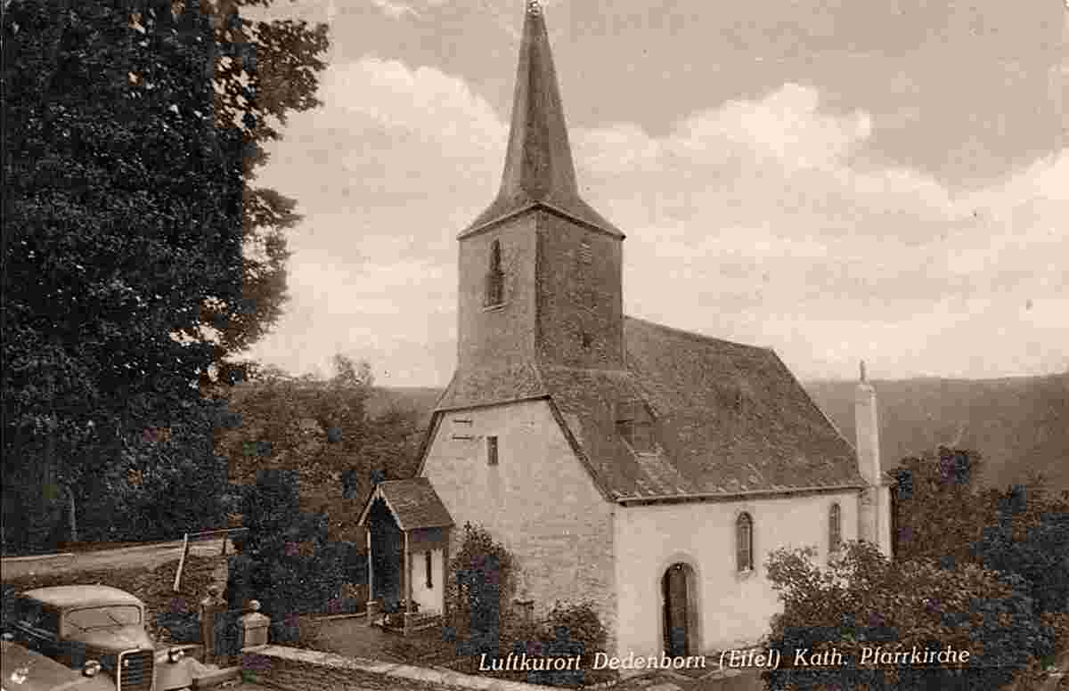 Simmerath. Dedenborn - Katholische Pfarrkirche, 1952