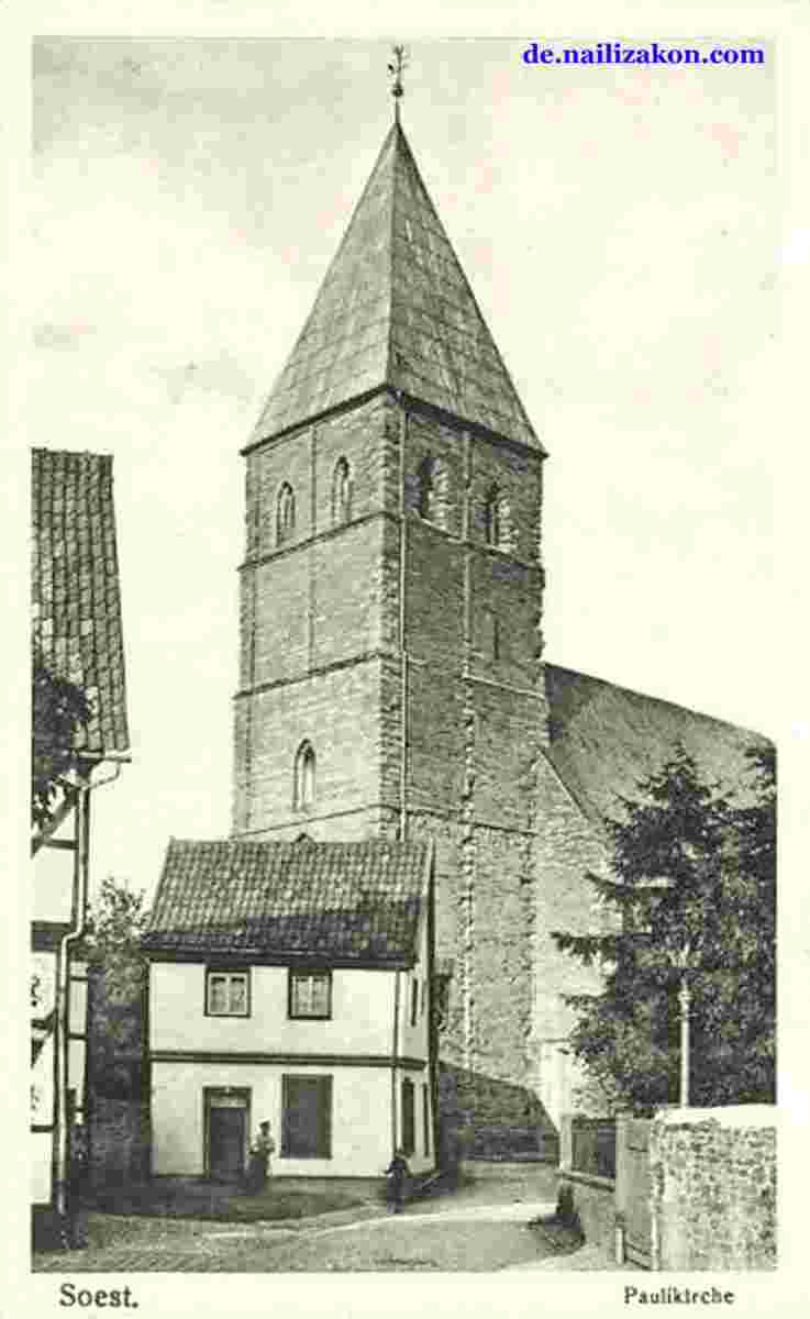 Soest. Paulikirche, 1915