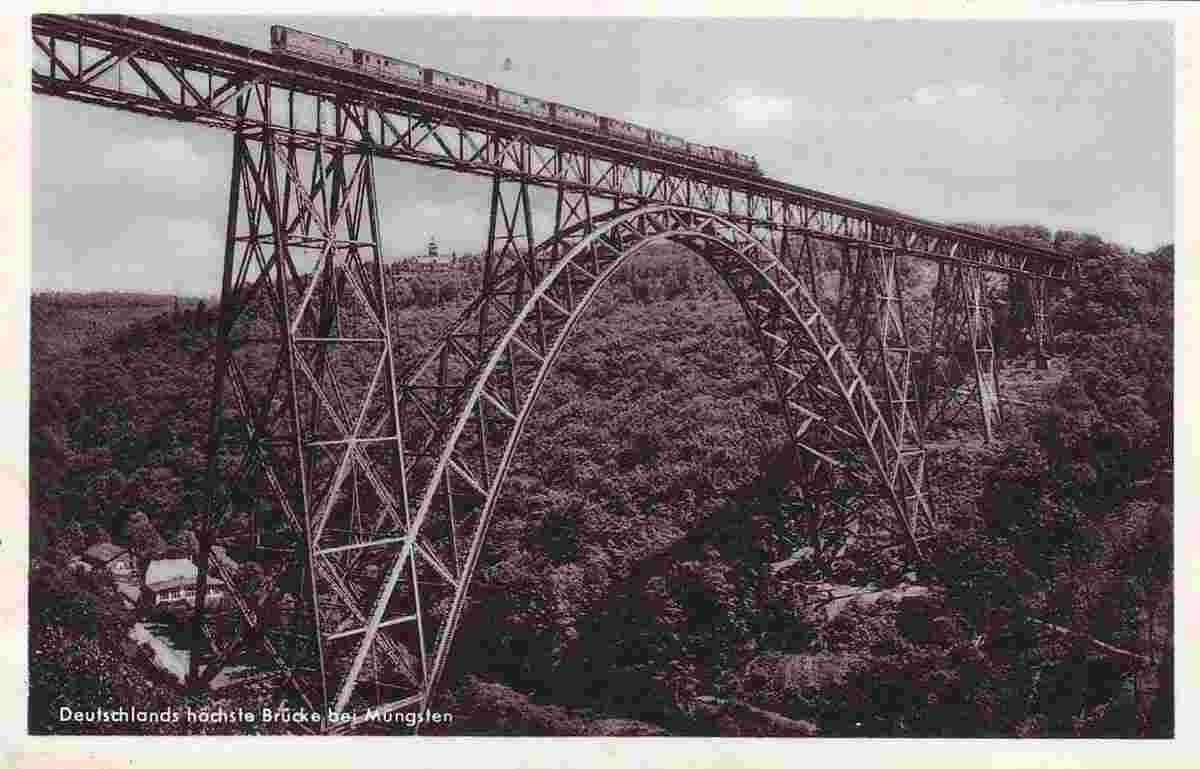 Solingen. Kaiser-Wilhelm-Brücke, 1940