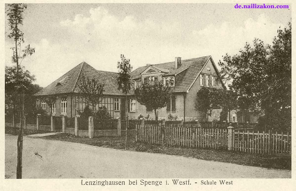 Spenge. Lenzinghausen, Schule West