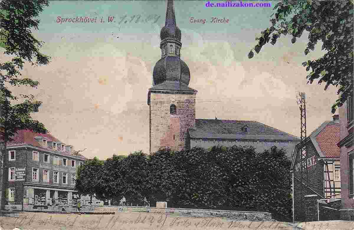 Sprockhövel. Evangelisches Kirche, 1909