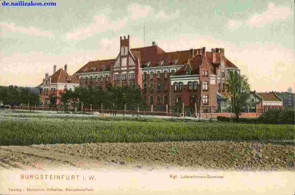 Steinfurt. Königliches Lehrerinnenseminar, 1912