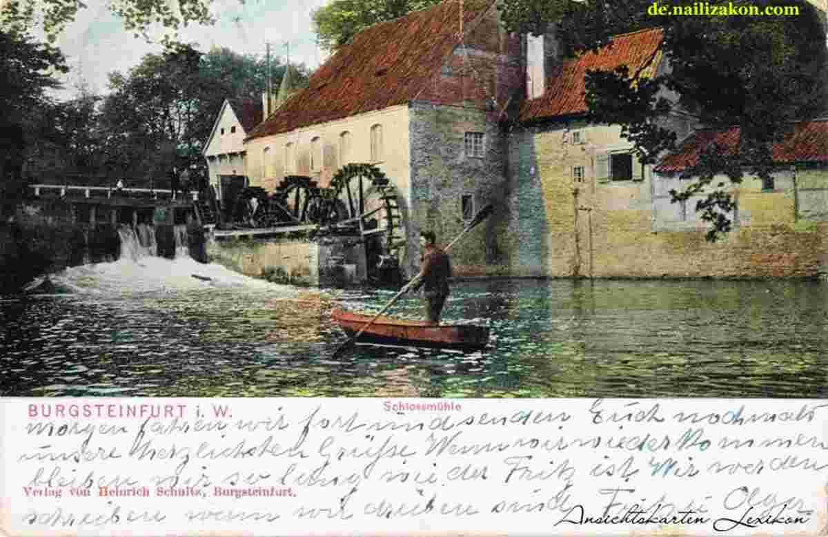 Steinfurt. Schlossmühle