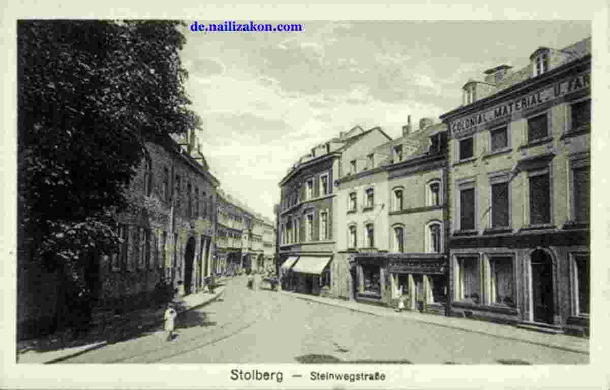 Stolberg. Steinwegstraße