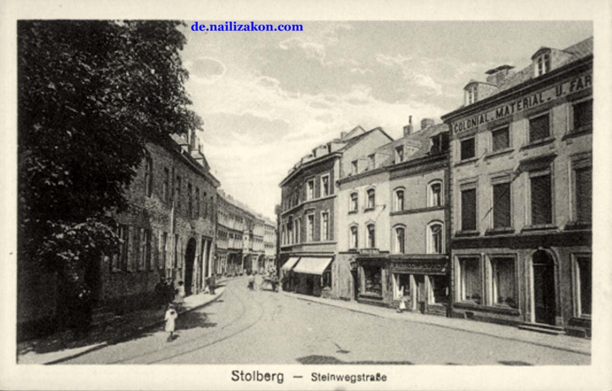 Stolberg (Rheinland). Steinwegstraße