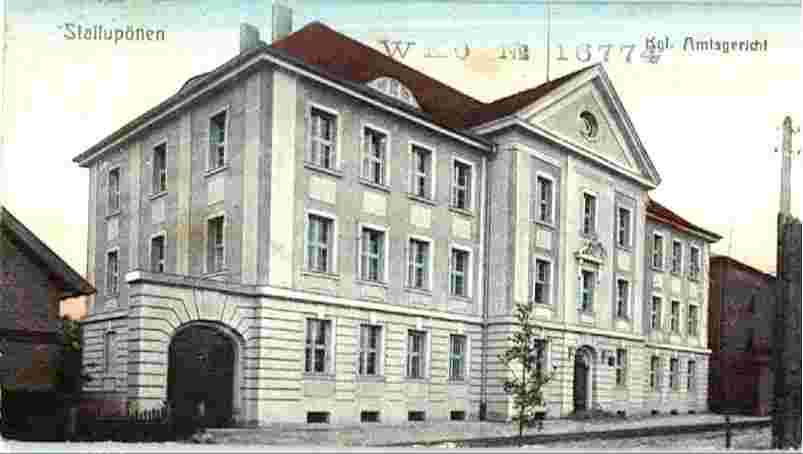 Stallupönen. Königliches Amtsgericht, 1920-1930