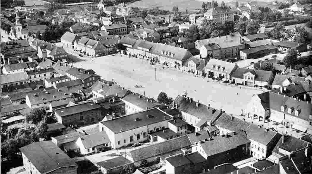 Stallupönen. Panorama auf den Marktplatz, 1930-1940